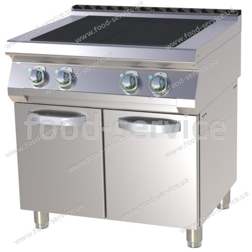Плита 4-х конфорочная без духового шкафа RM Gastro SPL- 780 E 117260157